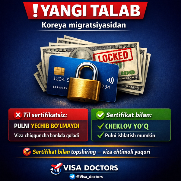 E-VISA berilishi qiyinlashadi